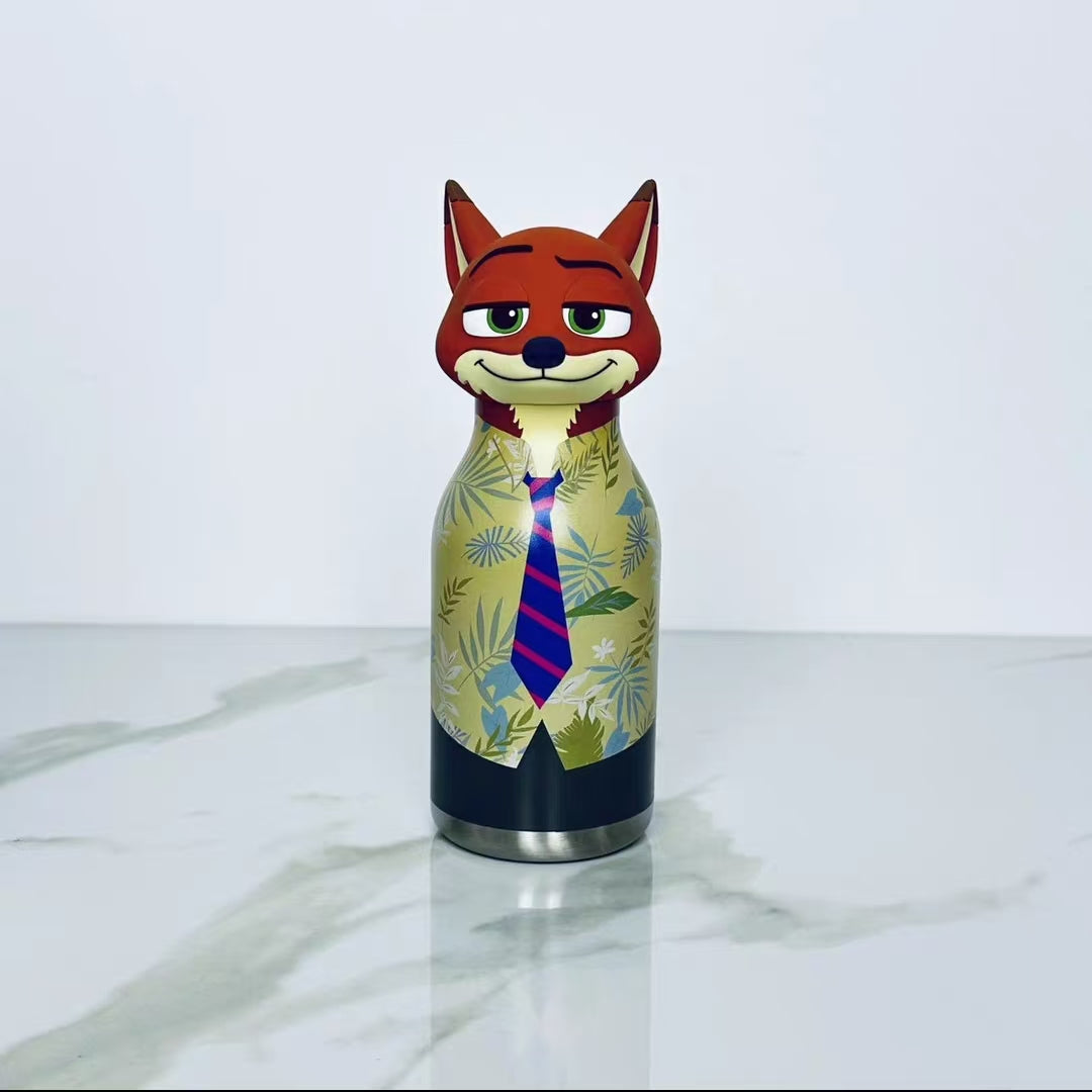 starbucks x zootopia Nick Wilde tumbler display