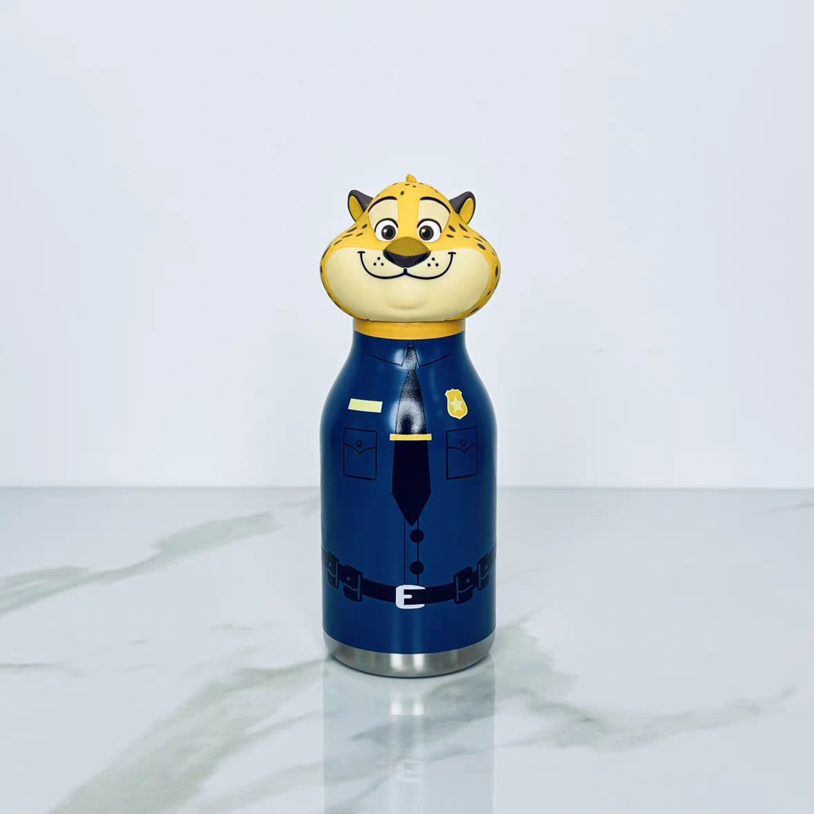 Stainless Steel 430ml Insulated Tumbler with Officer clawhauser Lid display