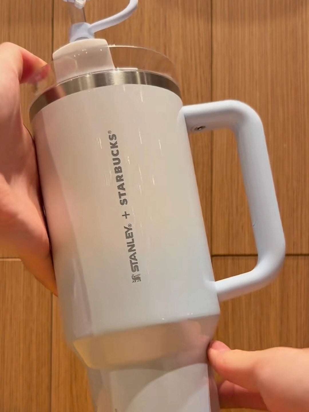 Snowlit Wonderland series Stanley Stainless steel cup 40oz on hand