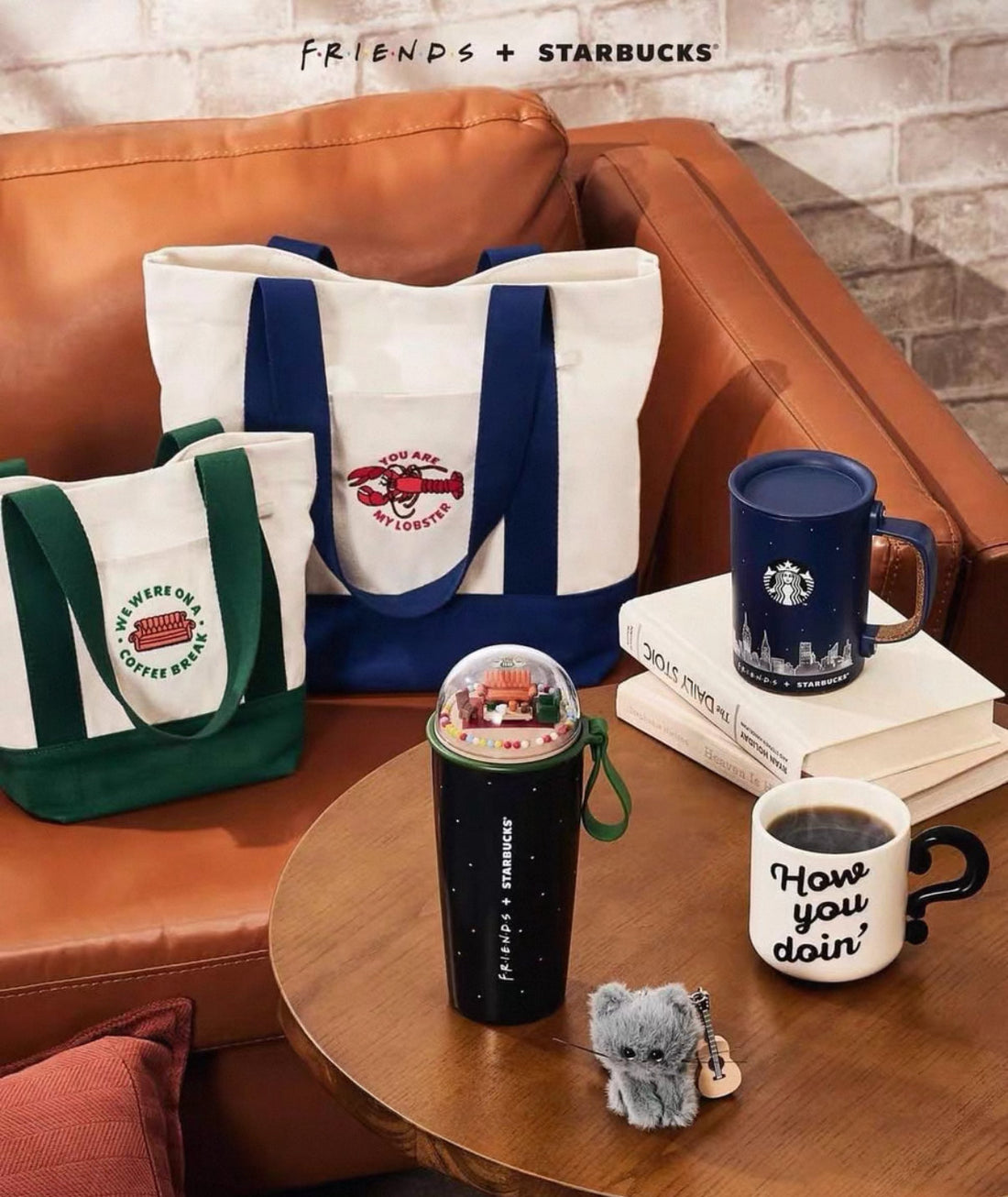 Starbucks + Friends Co-Branded Cups Collection 2026 Korea Limited