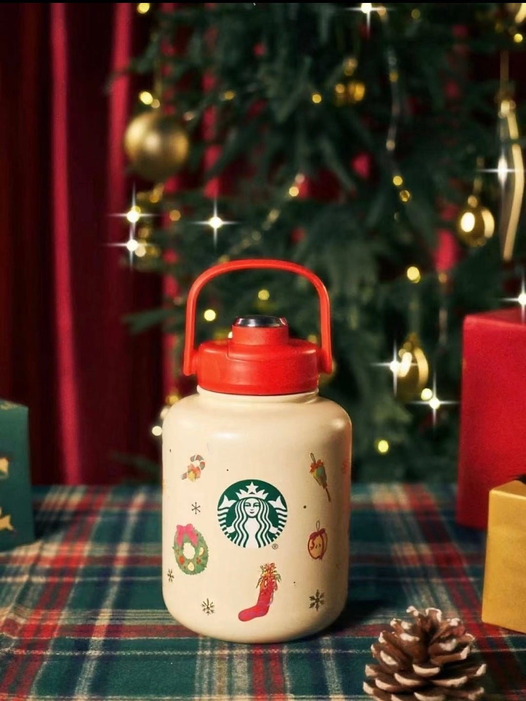 Starbucks China 2025 Christmas Warmth SS Venti Cup 