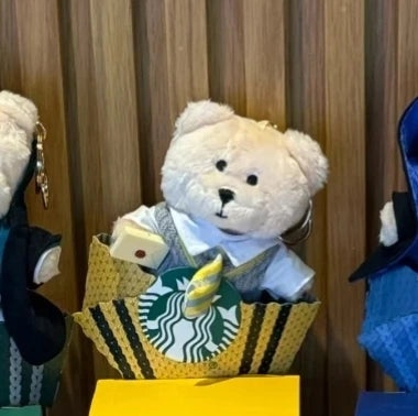 Starbucks x Harry Potter Hogwarts Magic School Hufflepuff Bear