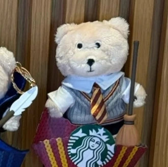 Starbucks x Harry Potter Hogwarts Magic School Gryffindor Bear