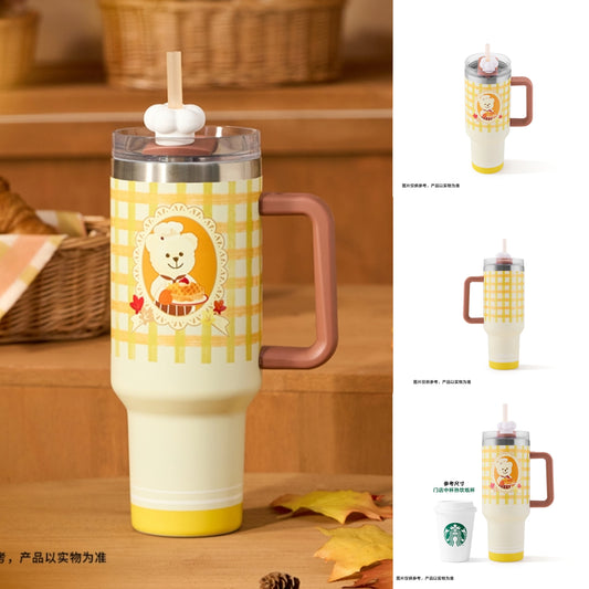 Starbucks Venti Double Drinking Port SS Cup 1270ml DISPLAY
