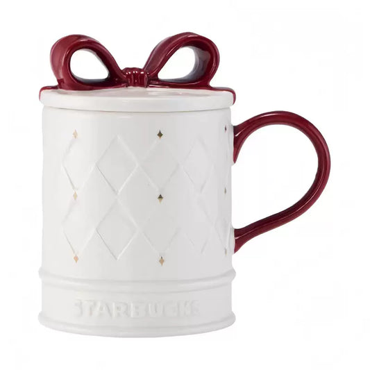 Bow Gift Box Mug 414ml display