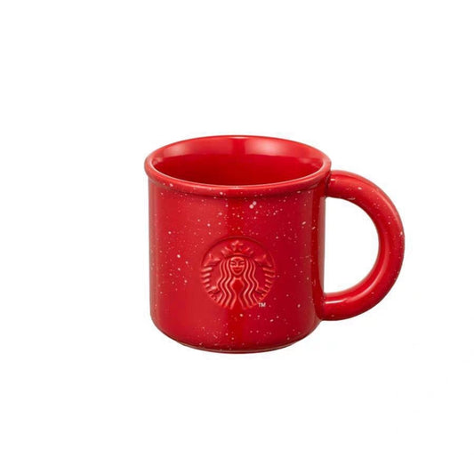 Starbucks Korea 2025 Christmas Red Mug 355ml display