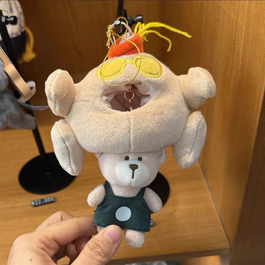 Starbucks Korea+Friends Co-Branded Bear ORnament Keychain on hand