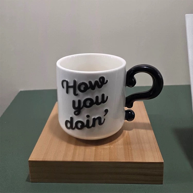 Starbucks Korea+Friends Co-Branded How You Doing Mug real life photo