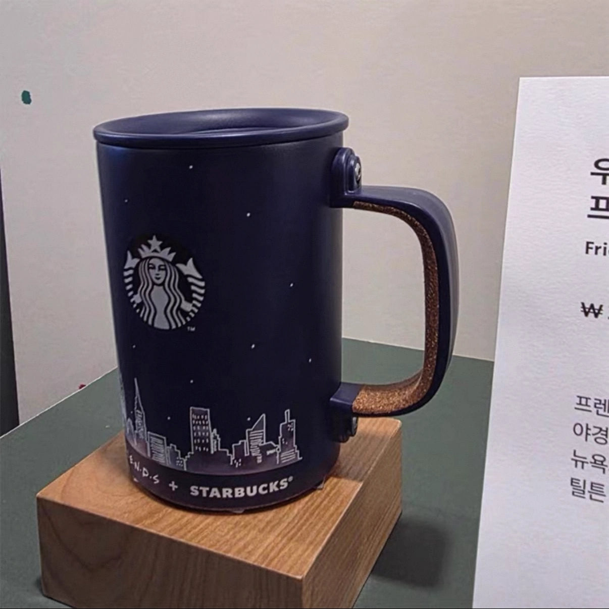 Starbucks Korea+Friends Co-Branded SS Mug 355ml with Handle real life photo