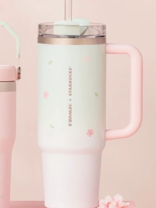 Starbucks Taiwan 2026 Sakura Season Stanley 887ml Tumbler