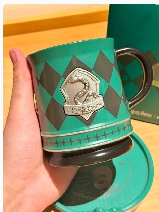 Starbucks x Harry Potter Slytherin Mug 365ml on hand
